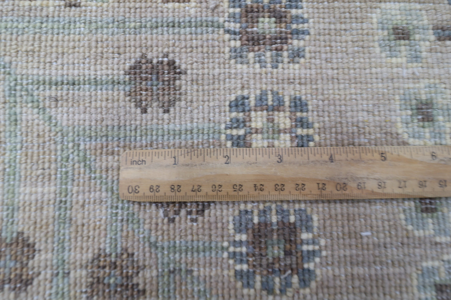 247 x 300 cm | Floral Beige Area Rug Afghan Hand Knotted Veg Dye Wool carpet