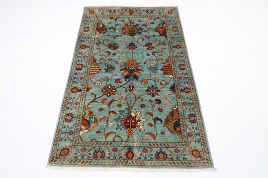 102 x 159 cm | Sultani Afghan Hand Knotted Carpet