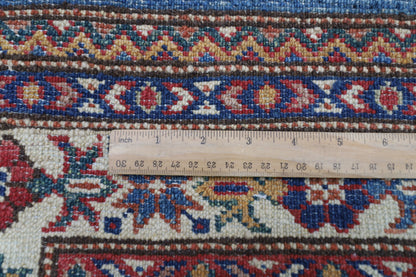 80 x 133 cm | Kazak Afghan Hand Knotted Carpet