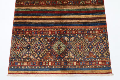 102 x 162 cm | Khorjun Afghan Hand Knotted Carpet