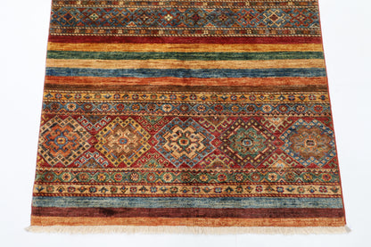102 x 149 cm | Khorjun Afghan Hand Knotted Carpet