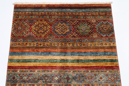 102 x 149 cm | Khorjun Afghan Hand Knotted Carpet