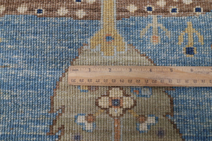 204 x 294 cm | Tree of life Area Rug Afghan Hand Knotted veg Dye Wool carpet