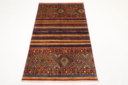 102 x 160 cm | Khorjun Afghan Hand Knotted Carpet