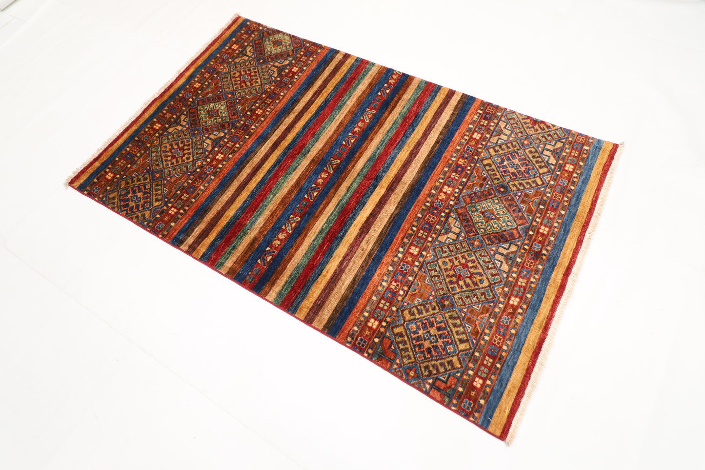 102 x 160 cm | Khorjun Afghan Hand Knotted Carpet