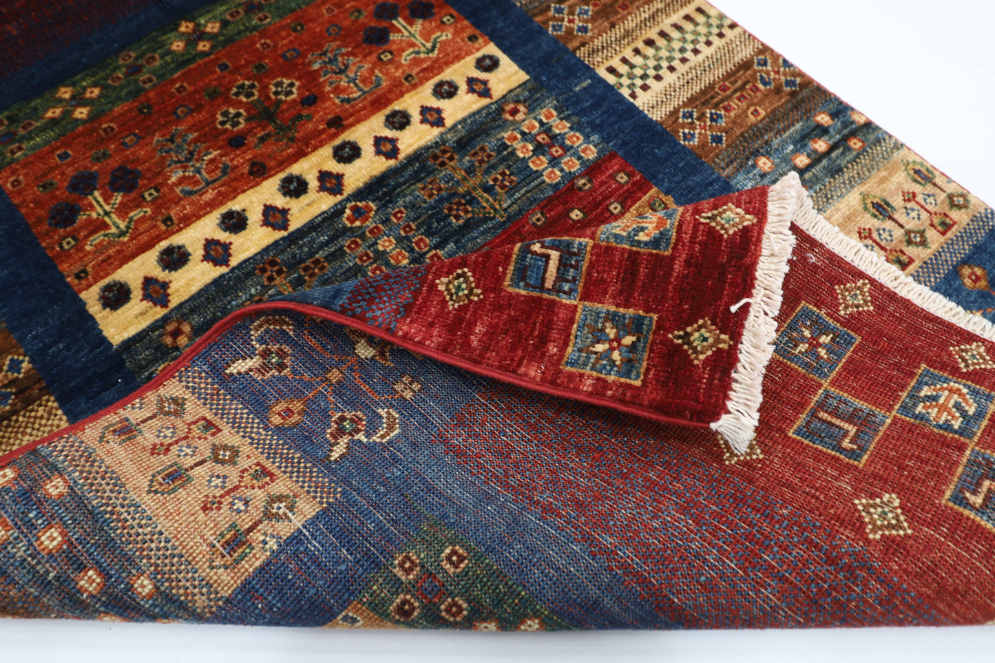 84 x 135 cm | Gabbeh Afghan Hand Knotted Carpet