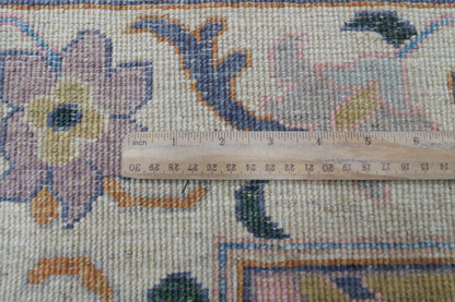 284 x 370 cm | Large Kawros Pink Area Rug Afghan Hand Knotted veg Dye Wool carpet