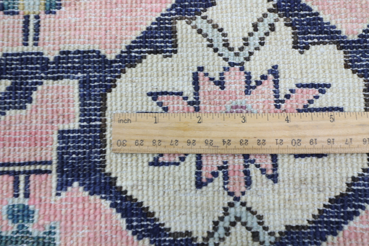 312 x 427 cm | Pink Area Rug Afghan Hand Knotted Veg Dye Wool carpet