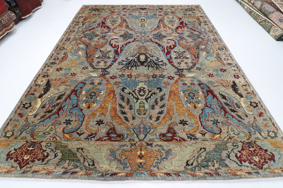 274 x 364 cm | Kawros Area Rug Afghan Hand Knotted Veg Dye Wool carpet