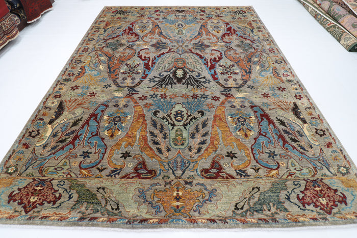 274 x 364 cm | Kawros Area Rug Afghan Hand Knotted Veg Dye Wool carpet