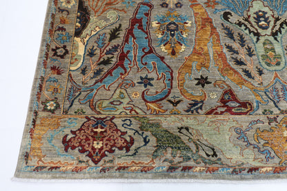 274 x 364 cm | Kawros Area Rug Afghan Hand Knotted Veg Dye Wool carpet