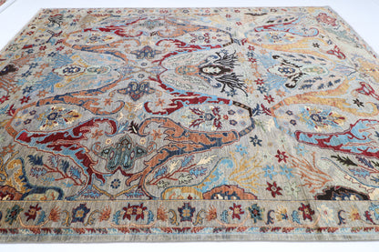 274 x 364 cm | Kawros Area Rug Afghan Hand Knotted Veg Dye Wool carpet