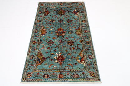 102 x 161 cm | Sultani Afghan Hand Knotted Carpet