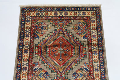 83 x 134 cm | Kazak Afghan Hand Knotted Carpet