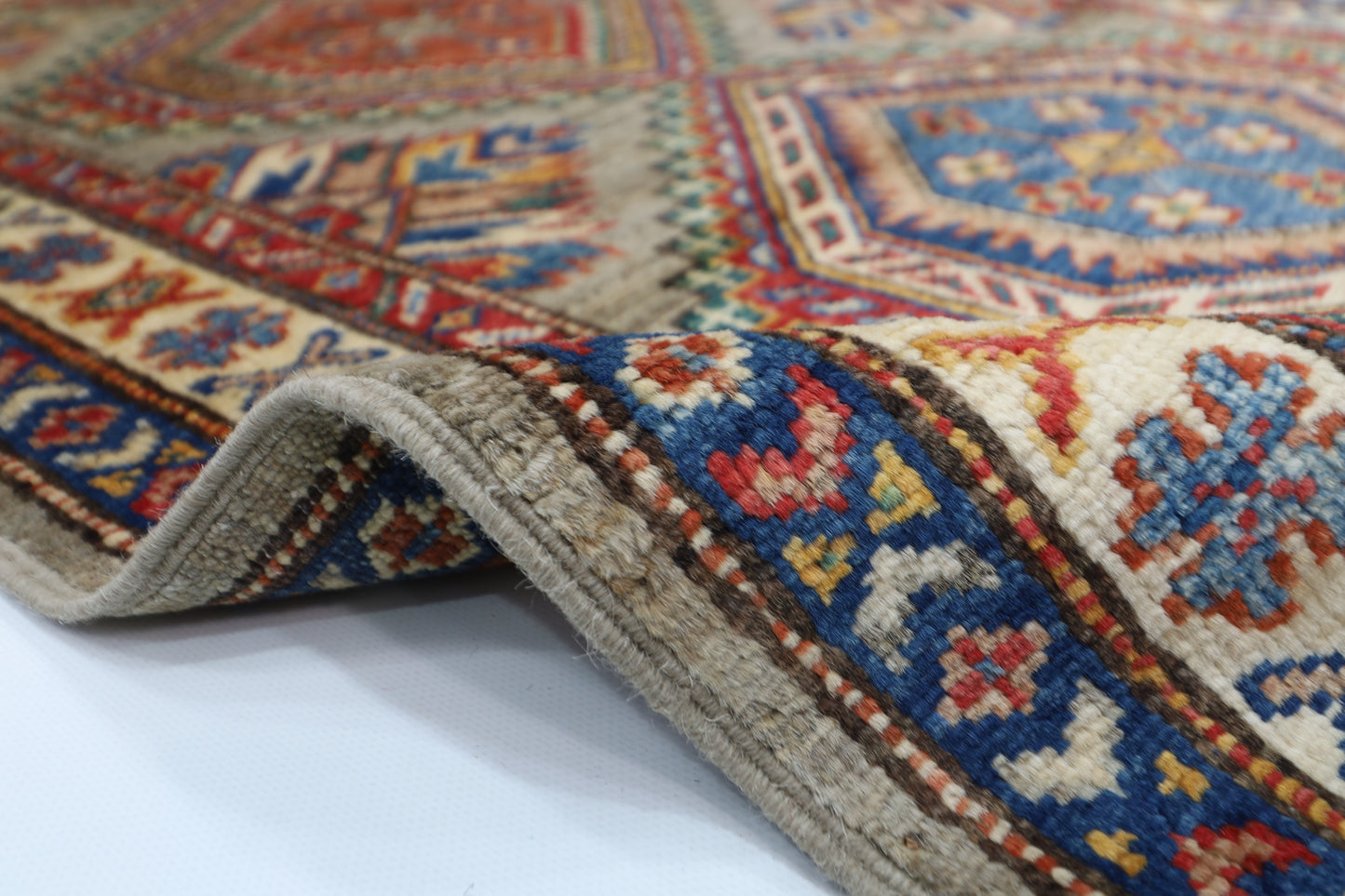 83 x 134 cm | Kazak Afghan Hand Knotted Carpet