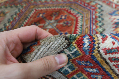 83 x 134 cm | Kazak Afghan Hand Knotted Carpet