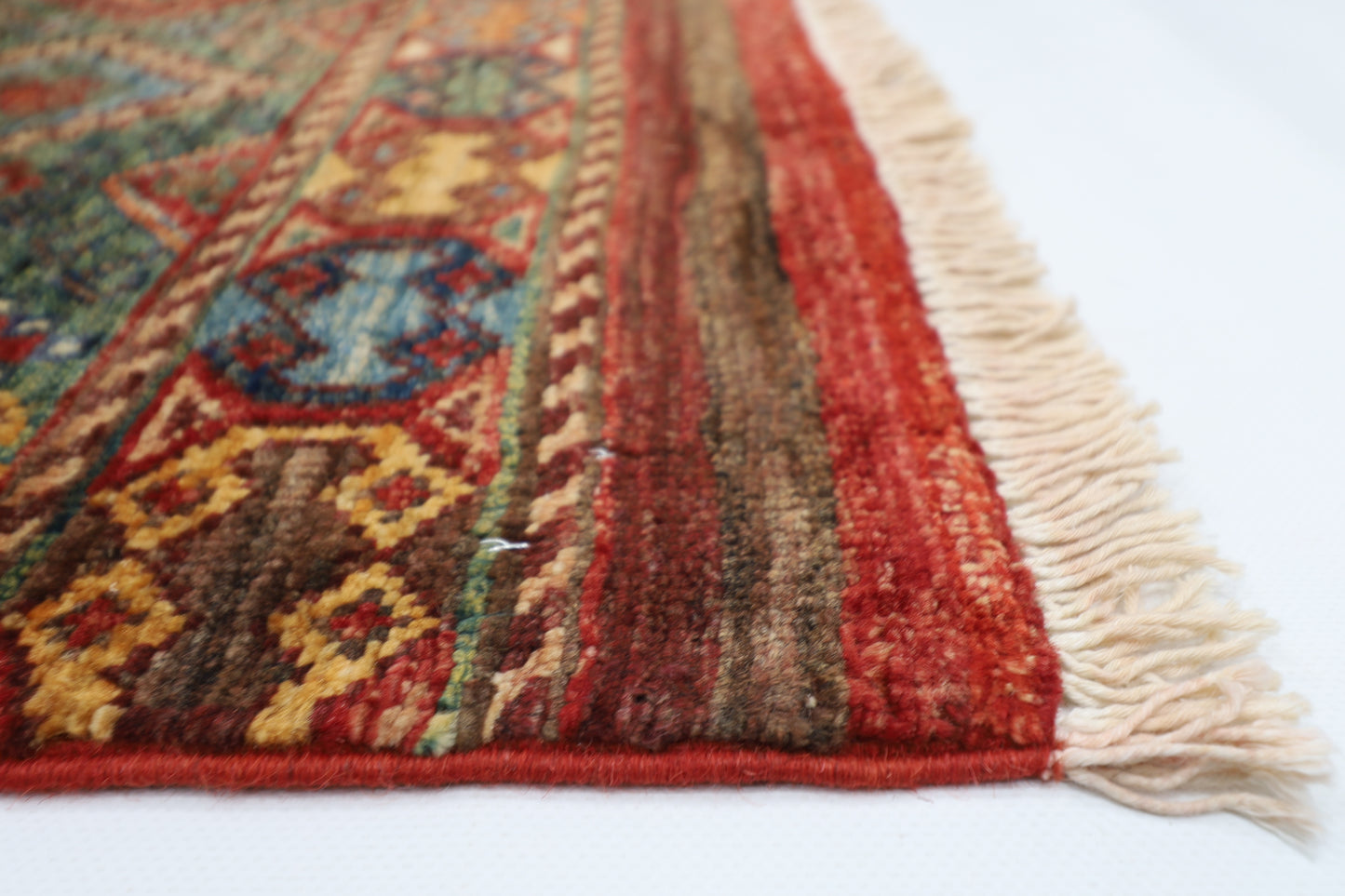 85 x 123 cm | Khorjun Afghan Hand Knotted Carpet