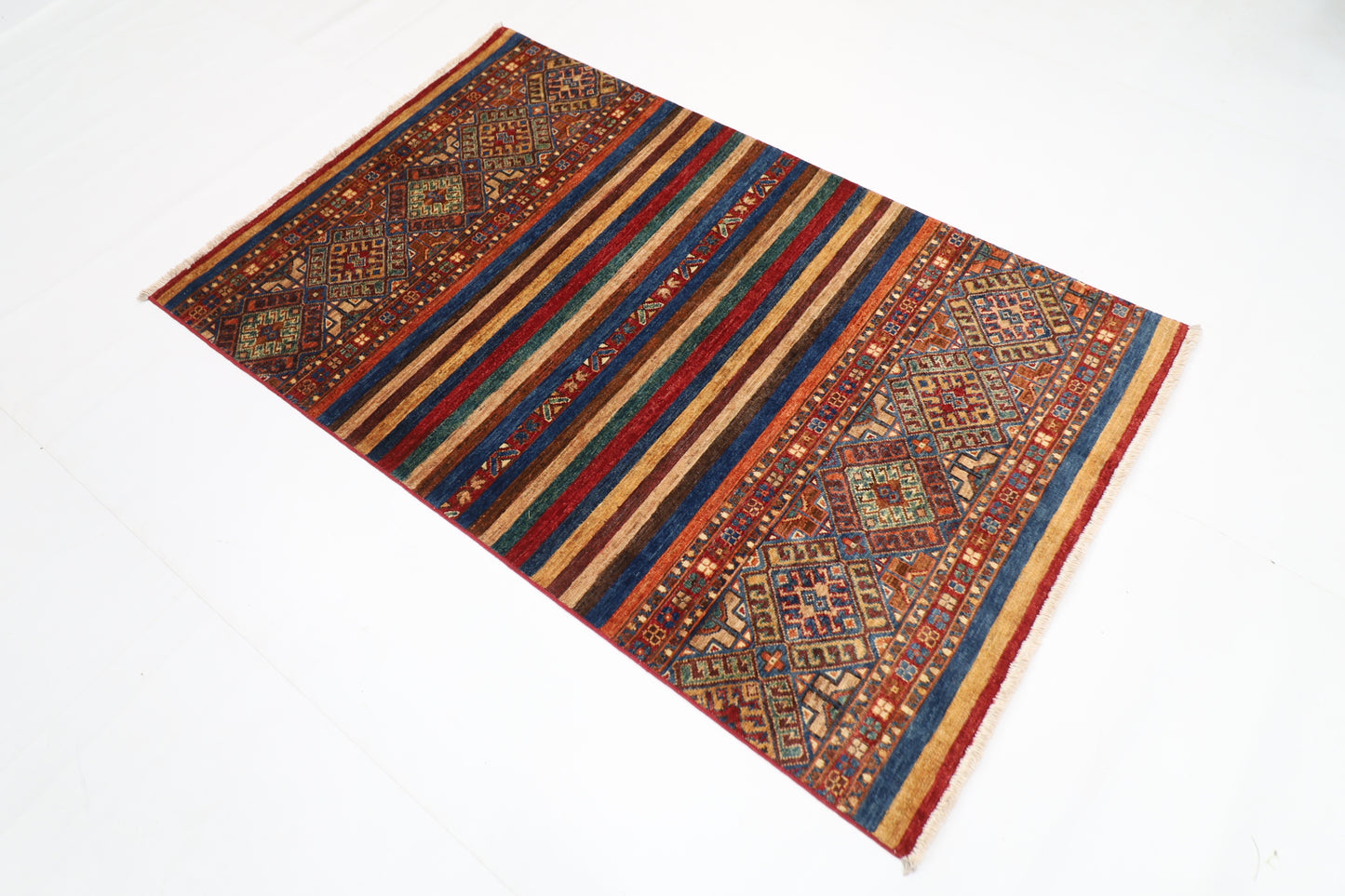 102 x 160 cm | Khorjun Afghan Hand Knotted Carpet