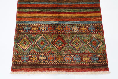 82 x 120 cm | Khorjun Afghan Tribal Hand Knotted Carpet