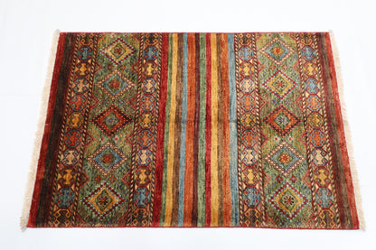 82 x 120 cm | Khorjun Afghan Tribal Hand Knotted Carpet