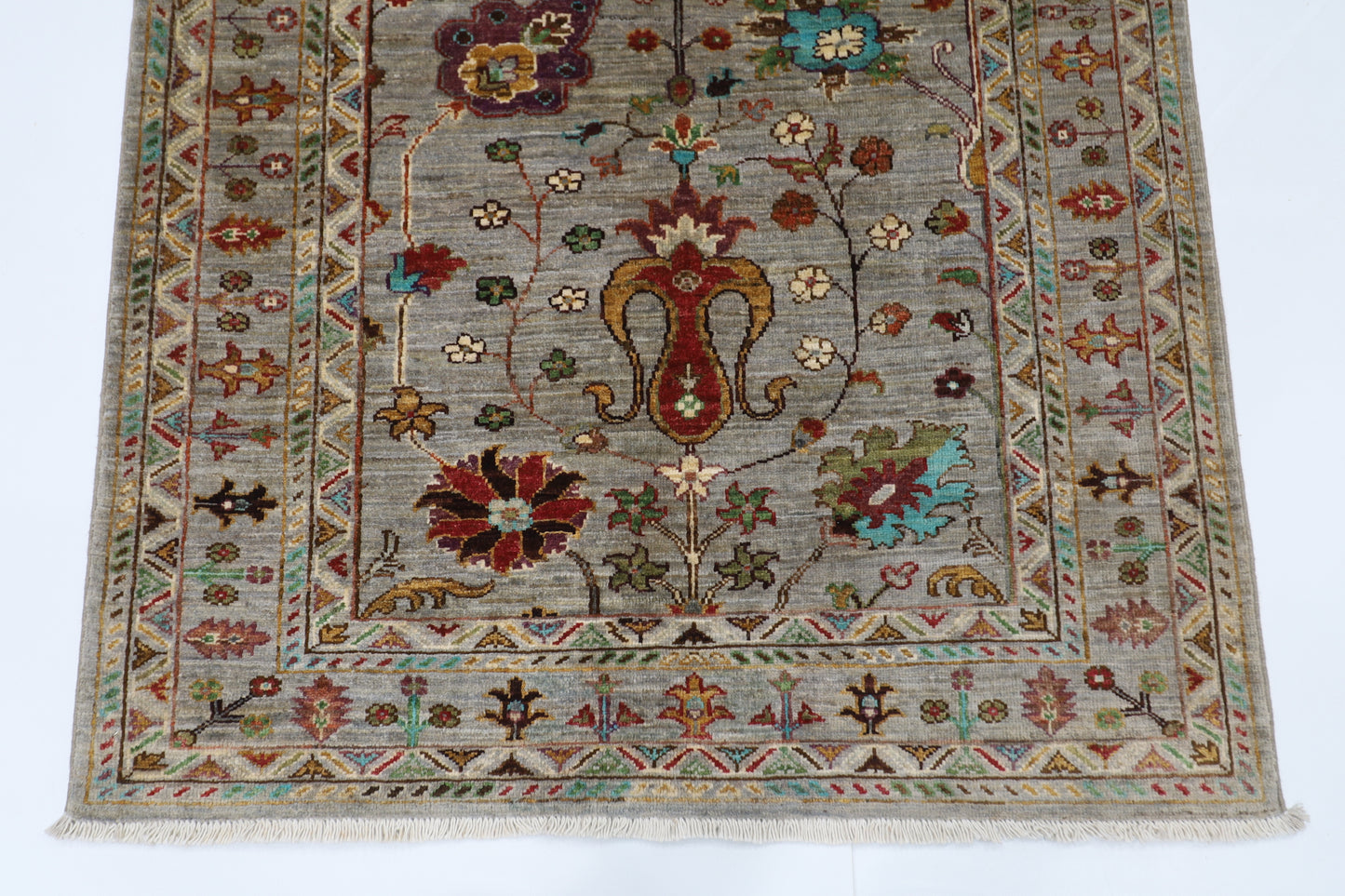110 x 150 cm | Sultani Afghan Tribal Hand Knotted Carpet