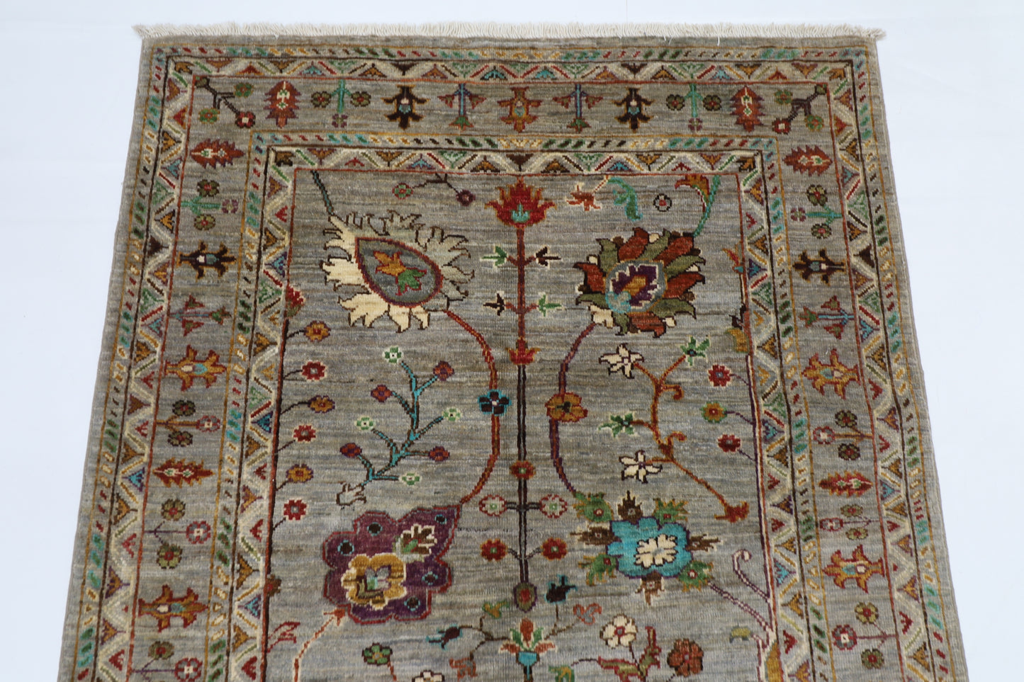 110 x 150 cm | Sultani Afghan Tribal Hand Knotted Carpet
