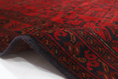 203 x 306 cm | Khal Mohammadi Afghan Tribal Hand Knotted Wool Carpet
