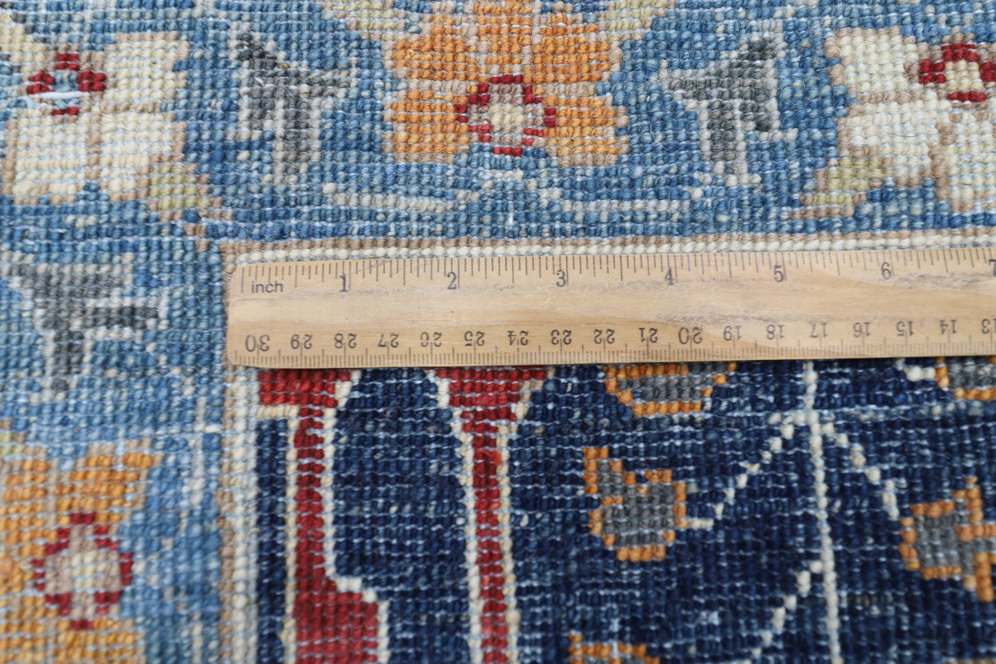 275 x 360 cm | Oriental Bidjar Blue Area Rug Afghan Hand Knotted Veg Dye Wool carpet