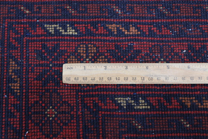 197 x 299 cm | Khal Mohammadi Afghan Tribal Hand Knotted Wool Carpet