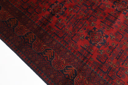 202 x 312 cm | Khal Mohammadi Afghan Tribal Hand Knotted Wool Carpet