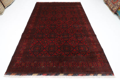 200 x 299 cm | Khal Mohammadi Afghan Tribal Hand Knotted Wool Carpet
