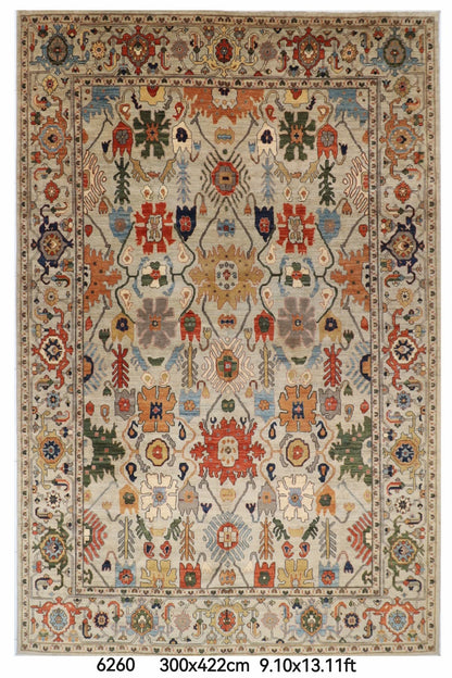 300 x 422 cm | Aryana Afghan Veg Dye Wool carpet