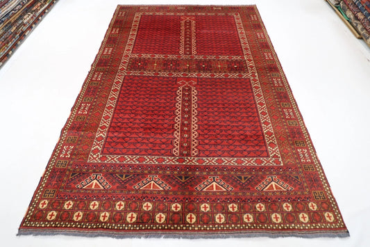 204 x 294 cm | Maranoce Afghan Tribal Hand Knotted Carpet