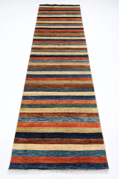 83 x 290 cm | Gabbeh Afghan Tribal Hand Knotted Wool Runner