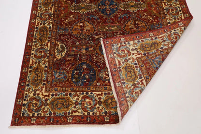 154 x 203 cm | Kerman Afghan Tribal Hand Knotted Veg Dye Wool Carpet