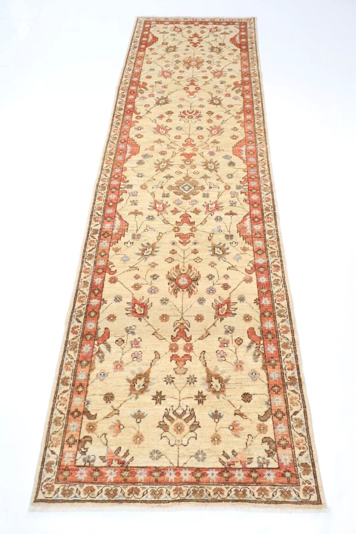 86 x 288 cm | Bokhara Afghan Tribal Hand Knotted Wool Runner