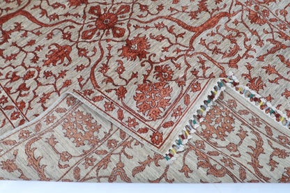 174 x 240 cm | Bidjar Afghan Tribal Hand Knotted Veg Dye Wool Carpet