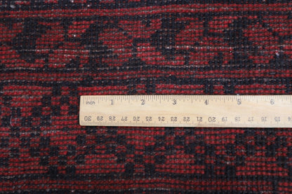 213 x 291 cm | Akja Bokhara Afghan Tribal Hand Knotted Carpet