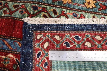 273 x 344 cm | Shawl Afghan Tribal Hand Knotted Carpet