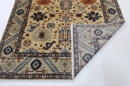 180 x 278 cm |  Bidjar Beige Afghan Tribal Hand Knotted Veg Dye Wool carpet