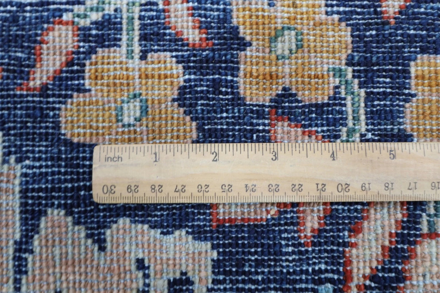 179 x 280 cm |  Birds Blue Afghan Tribal Hand Knotted Veg Dye Wool carpet