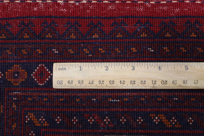 130 x 196 cm | Belgic Afghan Tribal Hand Knotted Veg Dye Wool carpet
