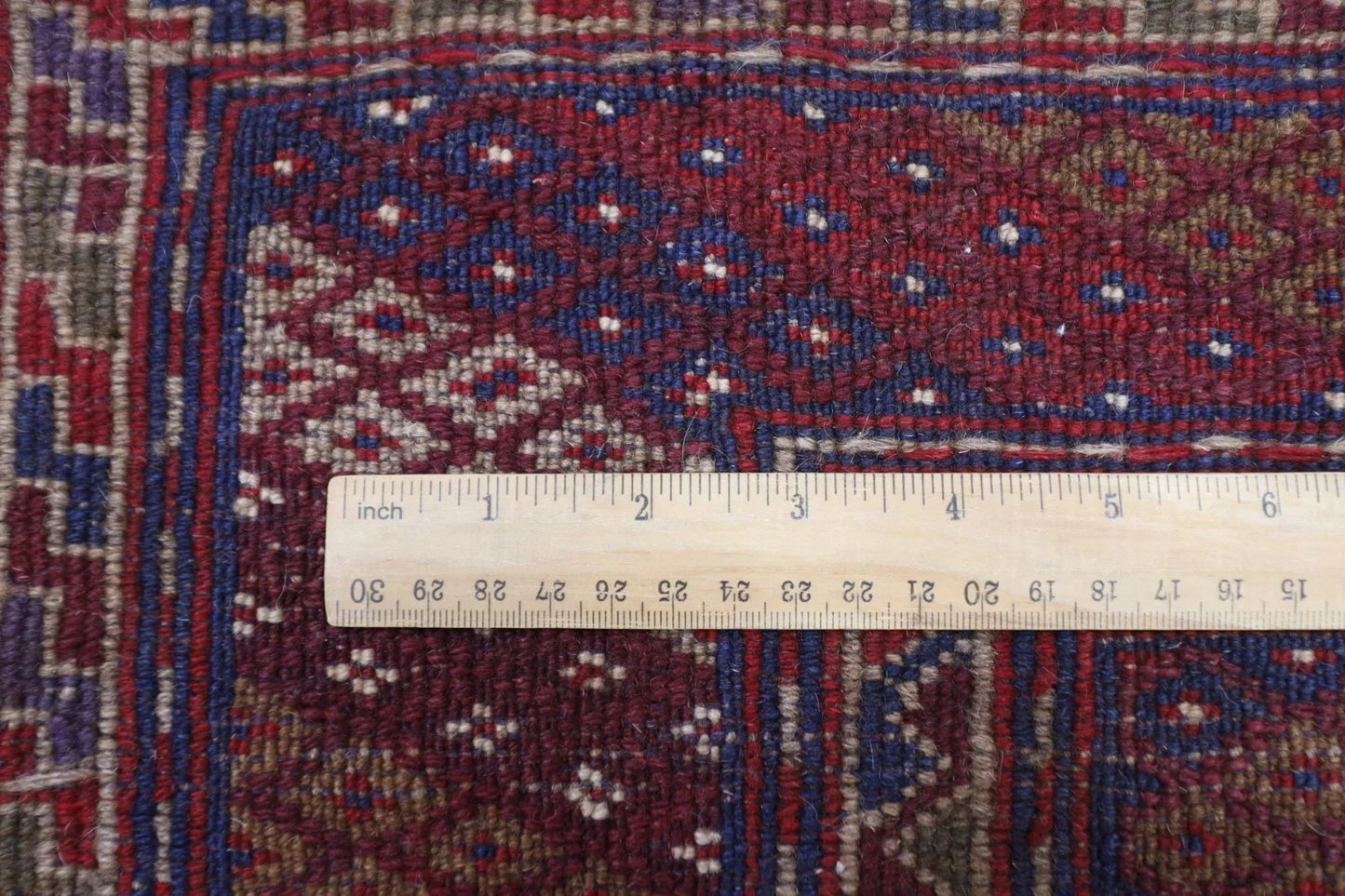 198 x 254 cm | Kilim Afghan Tribal Hand Knotted Veg Dye Wool Carpet