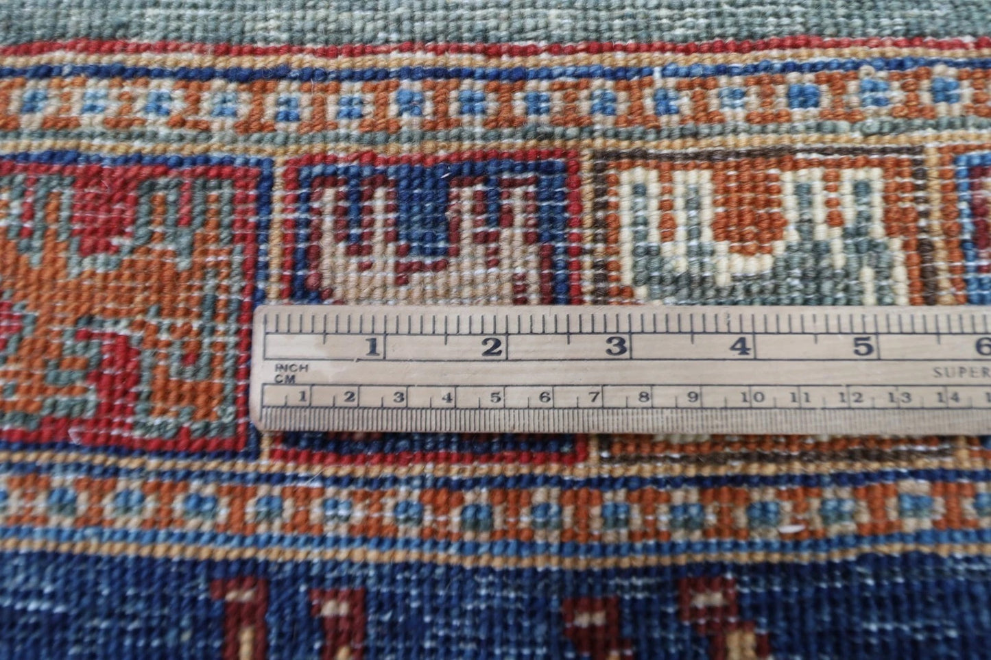 152 x 207 cm | Pazyryk Afghan Tribal Hand Knotted Veg Dye Wool carpet