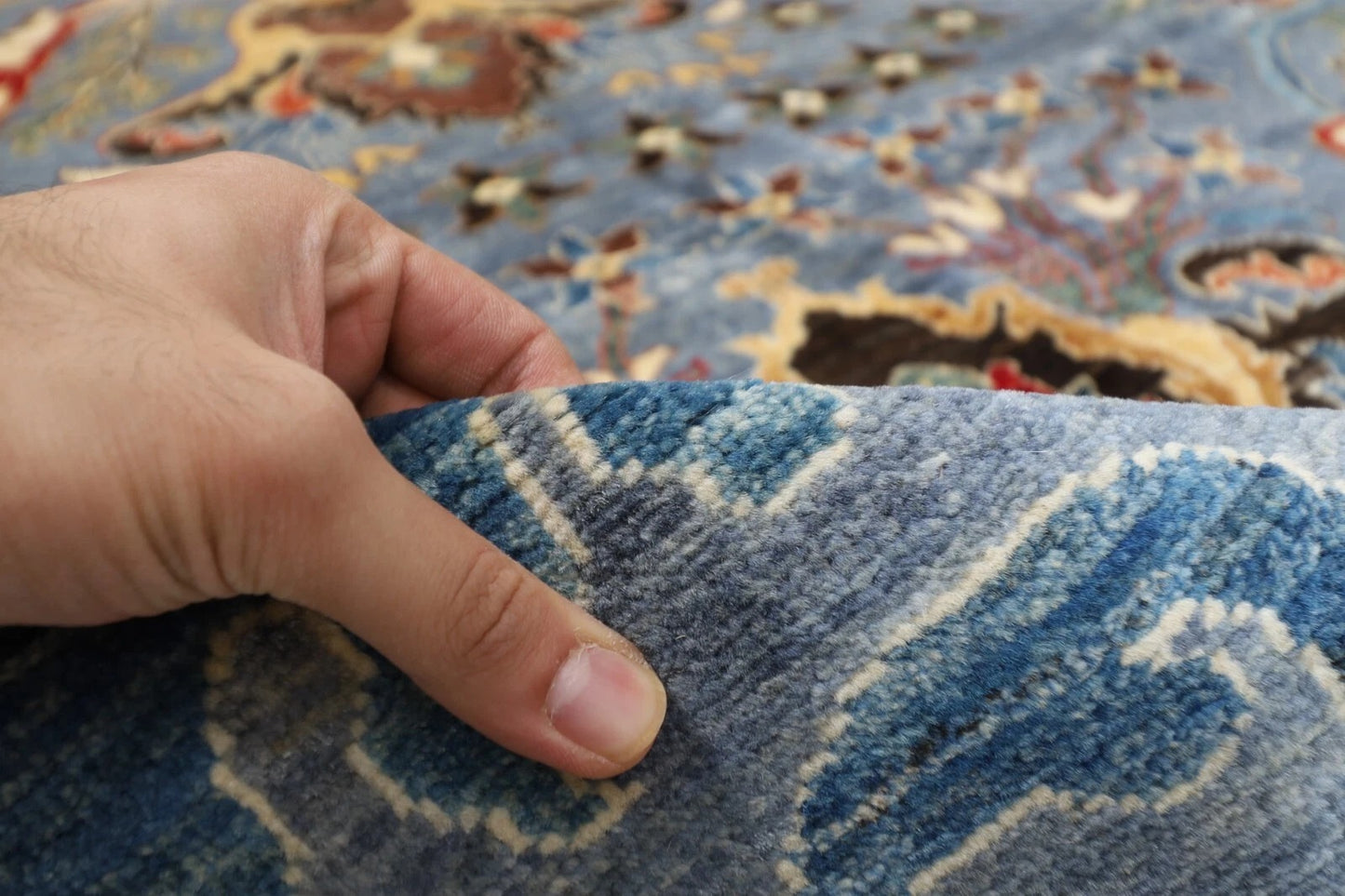 186 x 274 cm | Bidjar Gray Afghan Tribal Hand Knotted Veg Dye Wool carpet