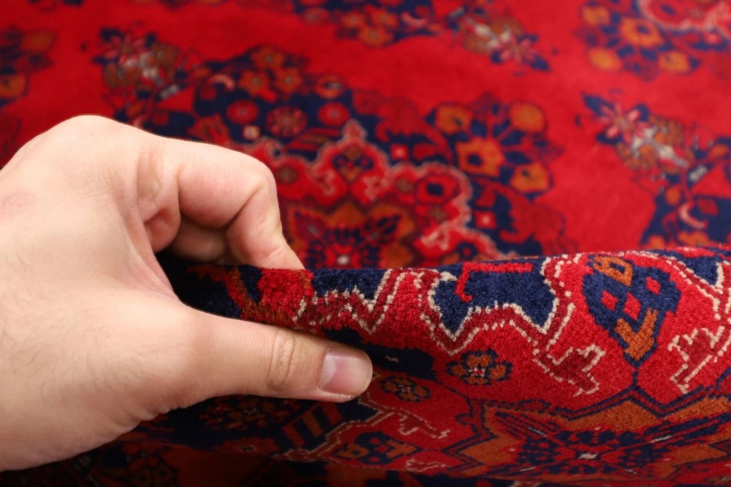295 x 377 cm | Fine Belgic Afghan Tribal Hand Knotted Carpet