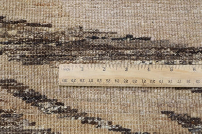 208 x 258 cm | Abstract Afghan Tribal Hand Knotted Carpet