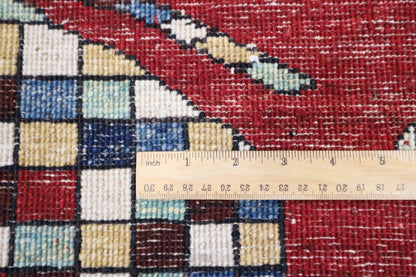 250 x 296 cm | Pomegranate Afghan Tribal Hand Knotted Carpet