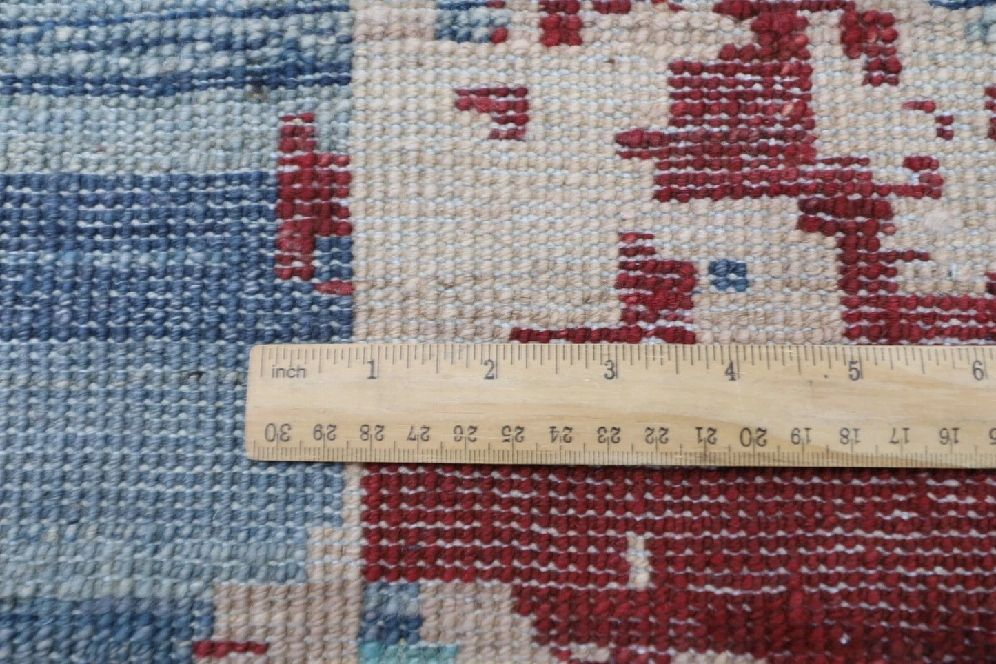 197 x 288 cm | Abstract Afghan Tribal Hand Knotted Carpet