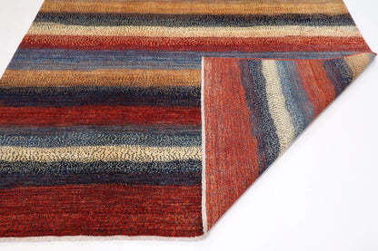 250 x 294 cm | Fine Gabbeh Afghan Tribal Hand Knotted Carpet